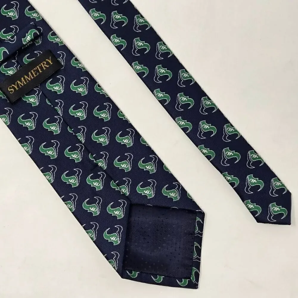 LA COSTA CANYON MAVERICKS FOOTBALL CARLSBAD CALIFORNIA NECK TIE BLUE 3.75